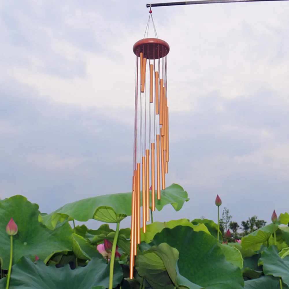 1 шт. ветряные колокольчики из цельного дерева шаг за шагом 18 Замороженные тубы