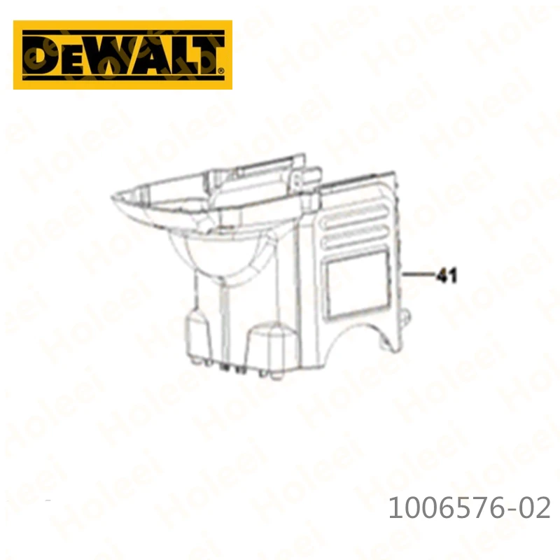 Крышка двигателя для DEWALT D25501K D25601K D25820K 1006576-02 1006576-00 | Инструменты