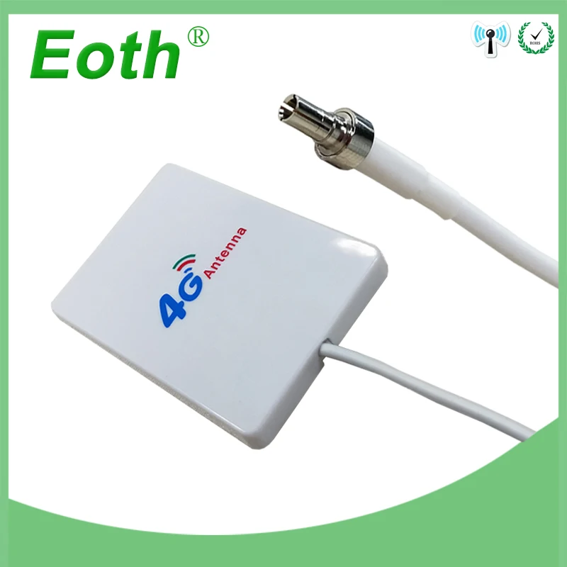 Eoth внешняя панель с антенной С CRC9 мужской 2 м кабель для huawei 3g 4G LTE маршрутизатор