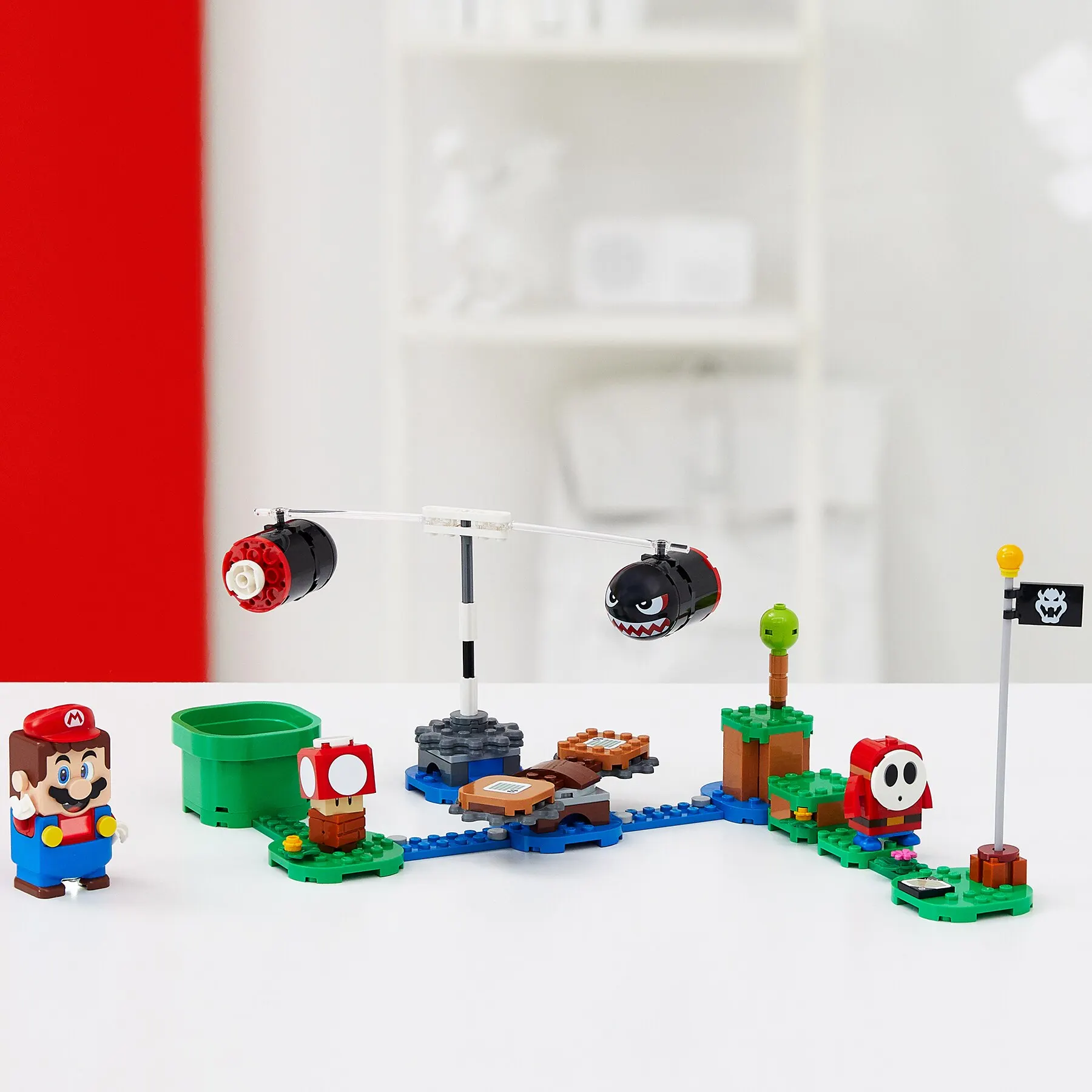 Конструктор LEGO Super Mario 71366 Огневой налёт Билла банзай. Дополнительный