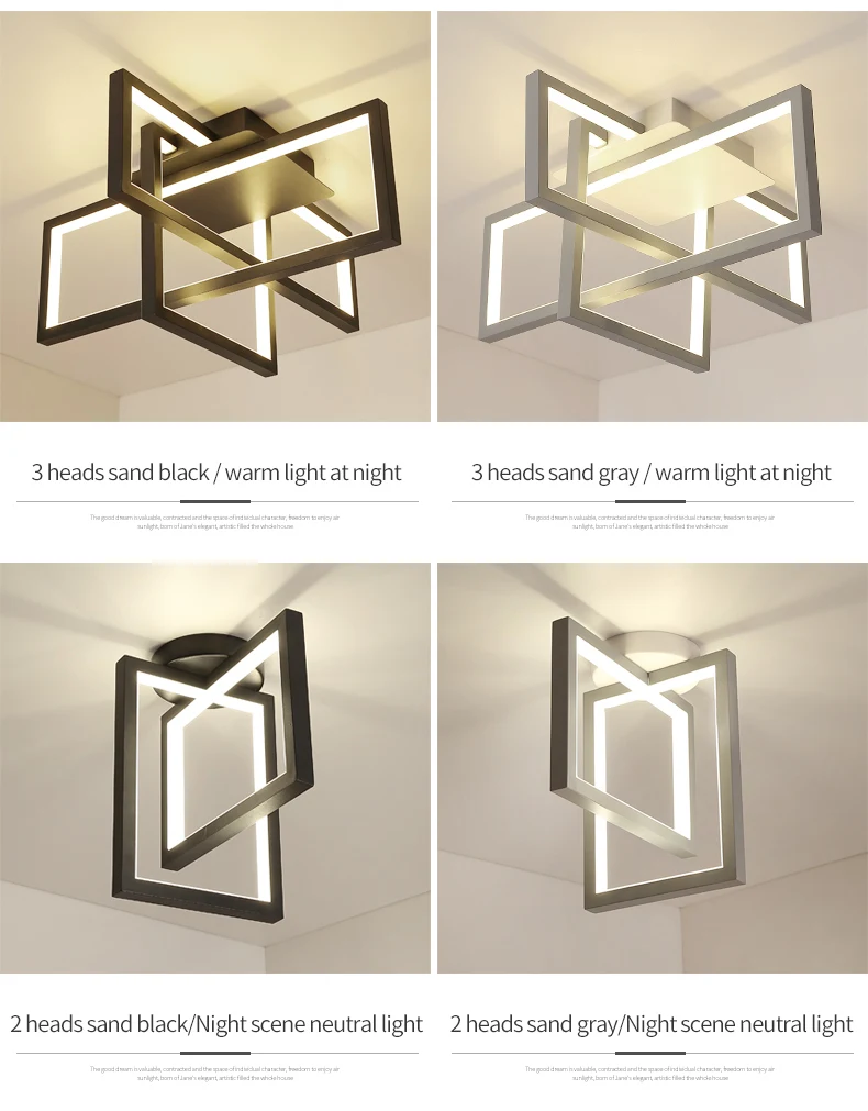 Современная светодиодная люстра с дистанционным управлением для гостиной