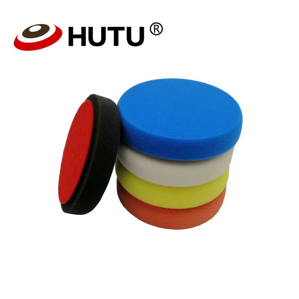 

Polishing Sponge Pad 5 Inch Pads Car Accessories with 5 Inch Hook and Loop Waxing Sponge Pad for Polisher