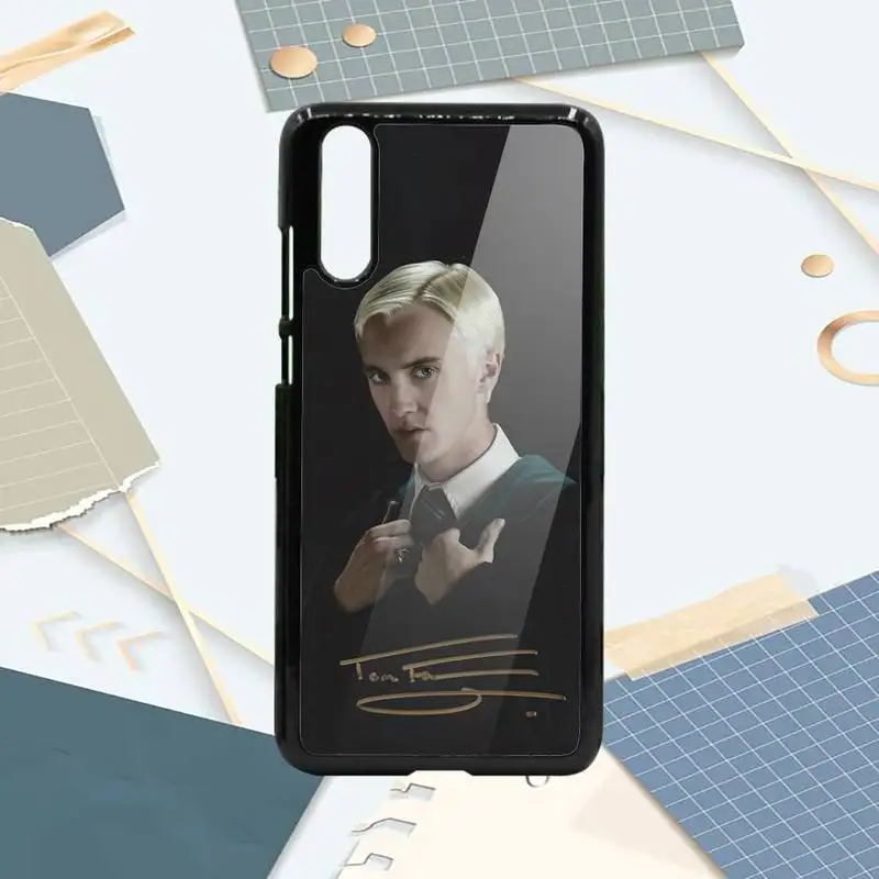 

American draco malfoy actor Phone Case PC For Samsung galaxy S note 8 9 20 10 e lite2019 plus pro ultra
