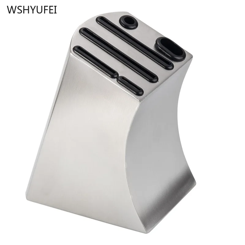 

Stainless steel simple kitchen knife holder household tool storage box drain rack one multifunctional high-end storage rack