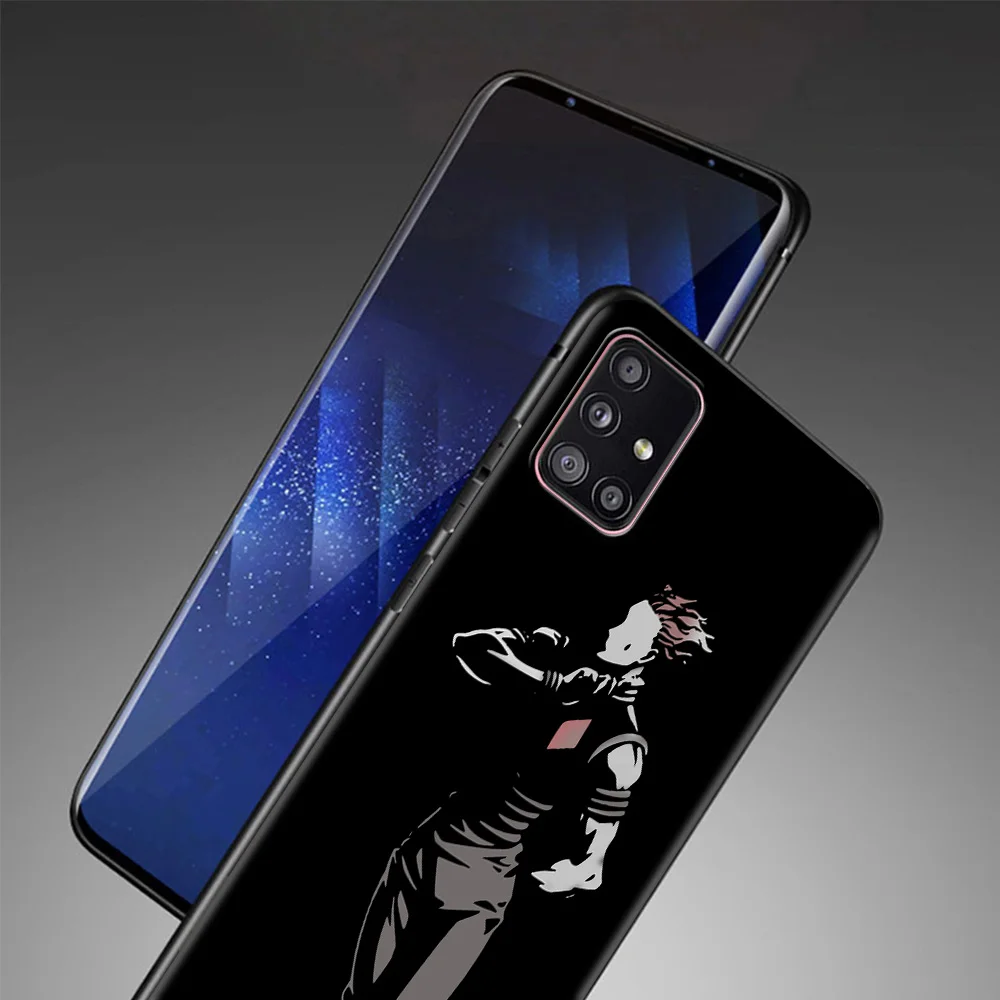 

Phone Case For Samsung Galaxy A91 A72 A71 A51 A52 A42 A41 A32 A31 A21 A02 A11 A12 A02s A01 Capa Black Fundas hisoka