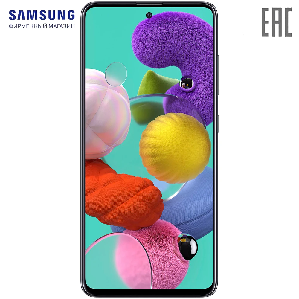 Смартфон Samsung Galaxy A51 64Гб Черный | Мобильные телефоны и аксессуары