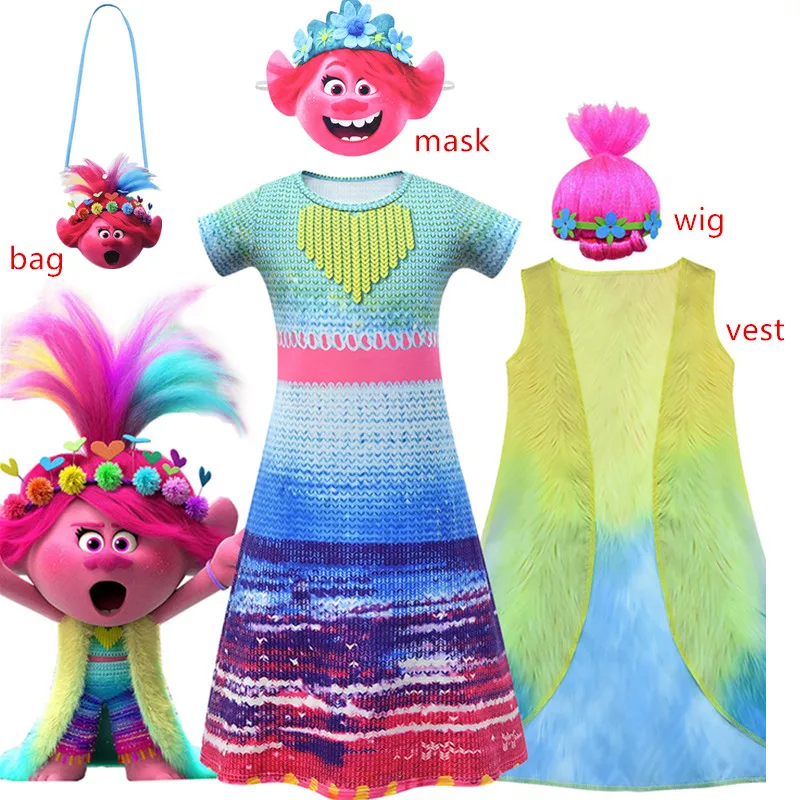 Маскарадное пасхальное платье принцессы Поппи для костюмированной вечеринки