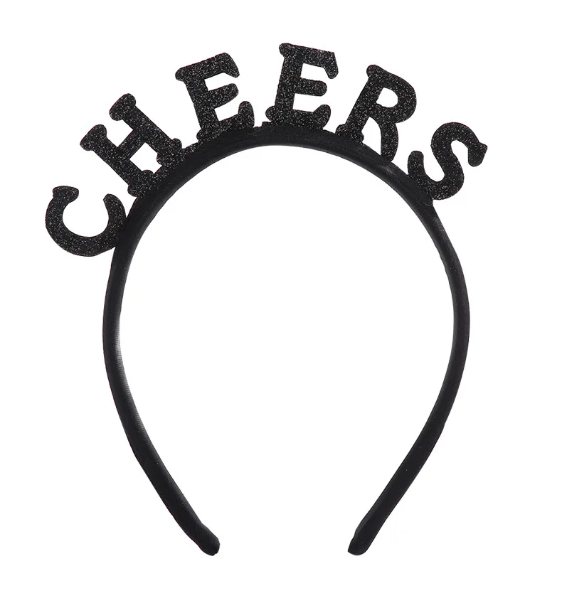 Мужские и женские унисекс Рождественское украшение для волос CHEERS LET'S вечерние