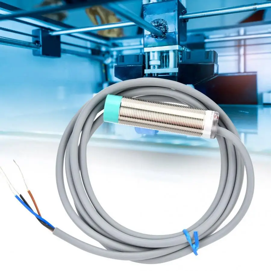 Индуктивный датчик приближения 10 30VDC/90 250VAC 200mA 3 провода 8 мм LW|Выключатели| |
