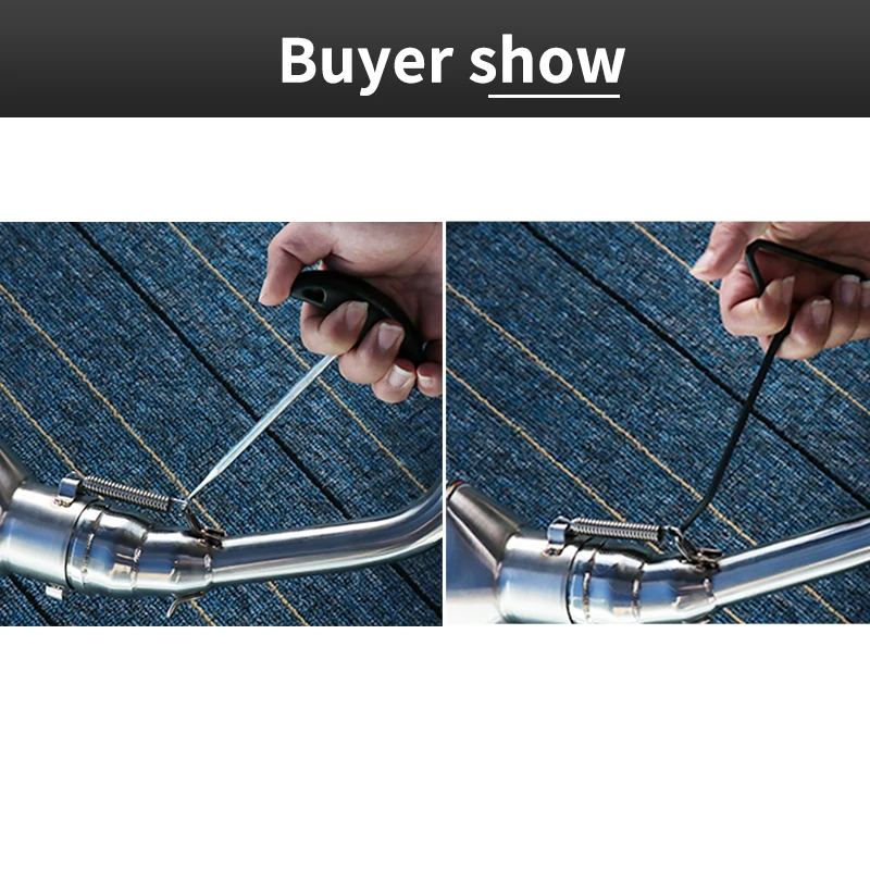 7 шт./компл. крючки для глушителя выхлопной трубы мотоцикла 51 мм 61 | Автомобили и