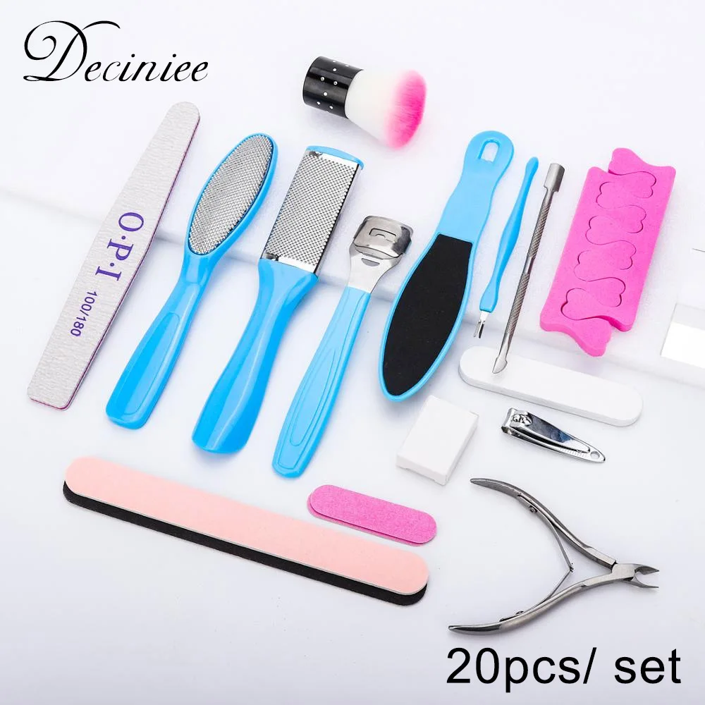 20 шт./компл. пилка для ухода за ногами удаления мозолей и омертвевшей кожи скребок