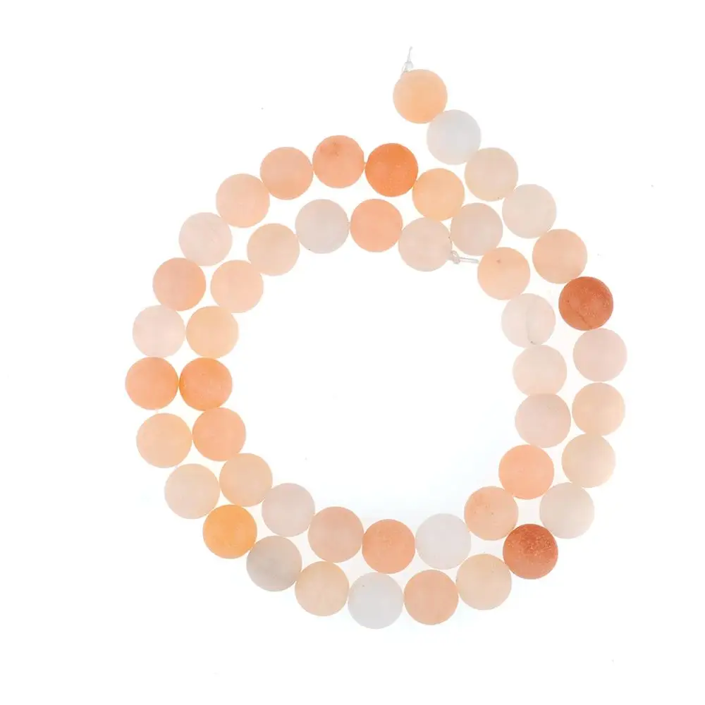 pink aventurine Черный матовый оникс Ляпис розовый КВАРЦЕВЫЙ и из натурального камня бусины для самостоятельного изготовления ювелирных изделий браслет 4 6 8 10 12 мм Прямая поставка - Цвет: pink aventurine