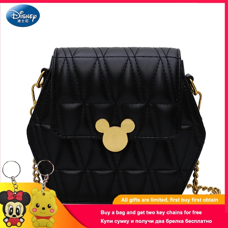 2019 новинка Disney Mickey Messenger сумка повседневная женская клатч PU материал пакет DS