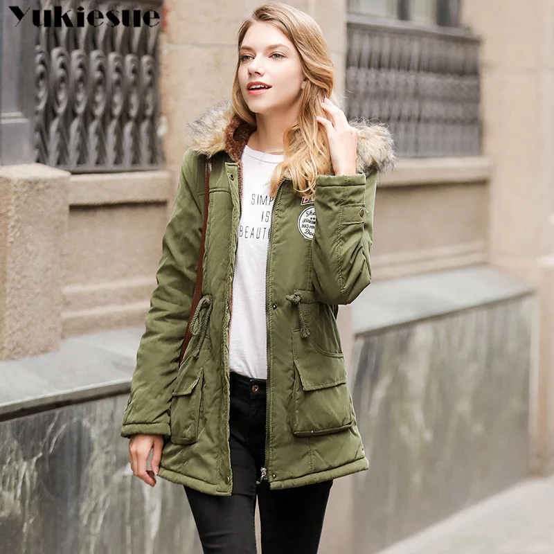 Новинка 2018 женские парки Женское зимнее пальто утепленная хлопковая зимняя