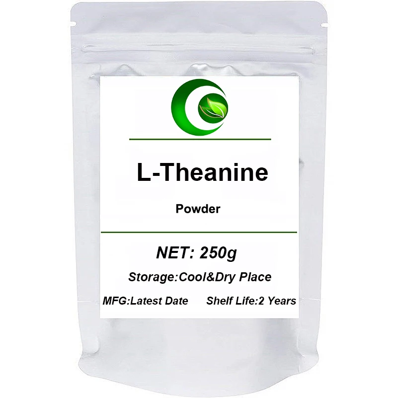 

99%Theanine,L-Theanine Powder,Improve Learning Ability and Memory,Inhibit Cancer Cells. Brain Function Immunity Food Grade