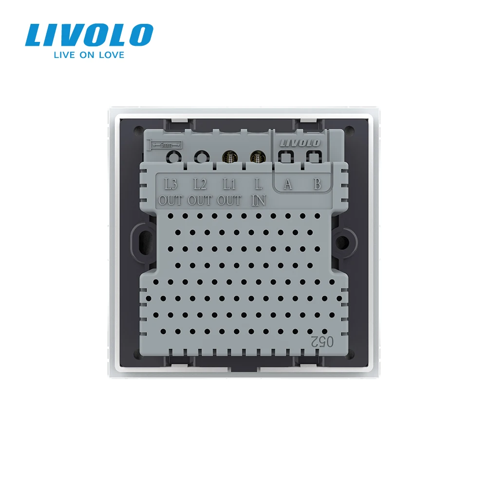Livolo UK B6 стандартный настенный светильник сенсорный выключатель interupter квадратная