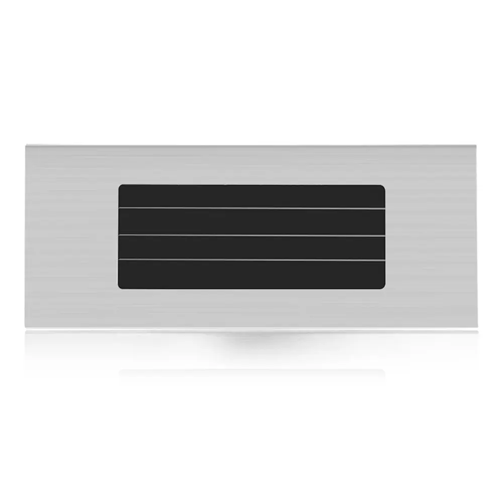 Дверные светильники на солнечной батарее светодиодная лампа из нержавеющей