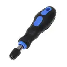 Многофункциональная разборная отвертка 14 дюйма 6,35 мм с нескользящей ручкой из мягкой резины, Прямая поставка