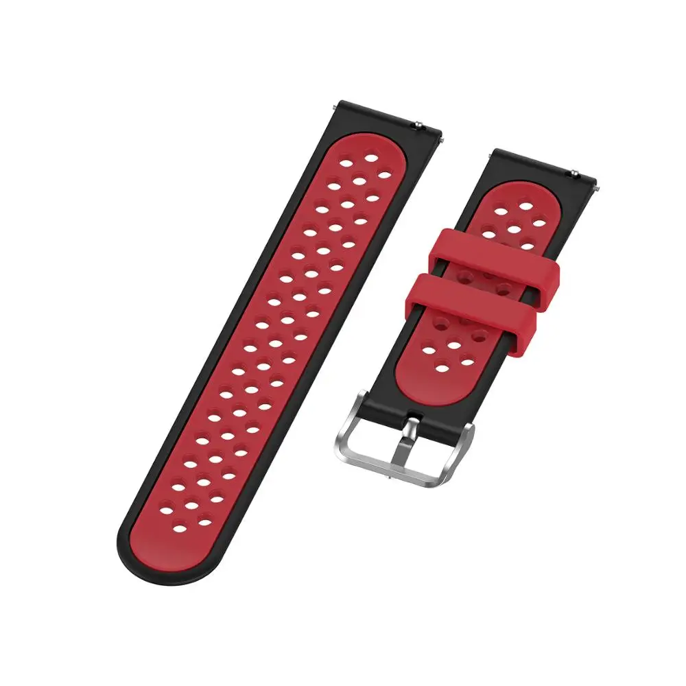 New Silicone Strap Compatible with Samsung Galaxy Watch 4 classic 46mm 42mm/Watch4 44mm 40mm Band Replacement Watchband Bracelet