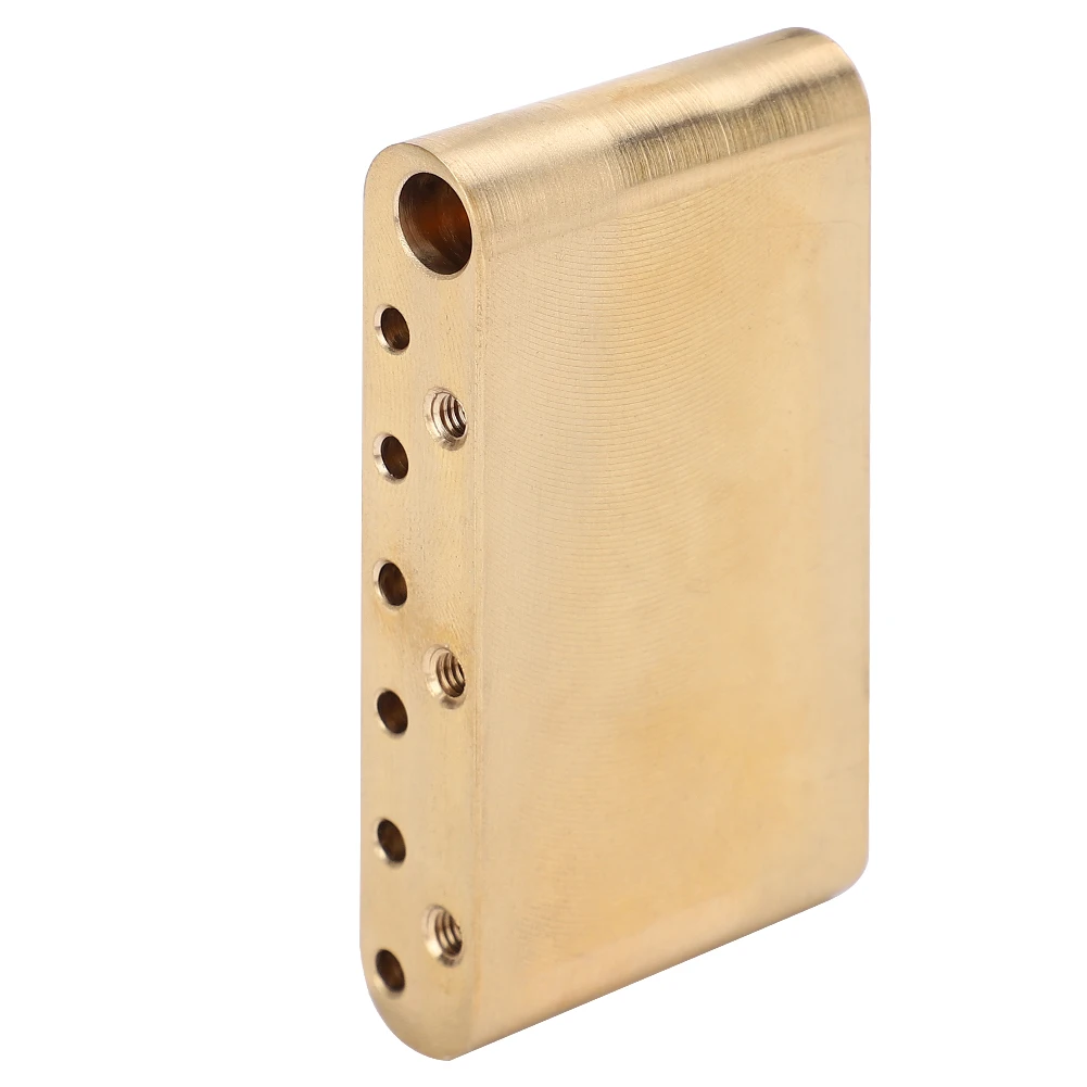 

Латунный блок Tremolo, одинарная система Rock 74 мм, подходит для гитарного моста Fender/SQ/CV