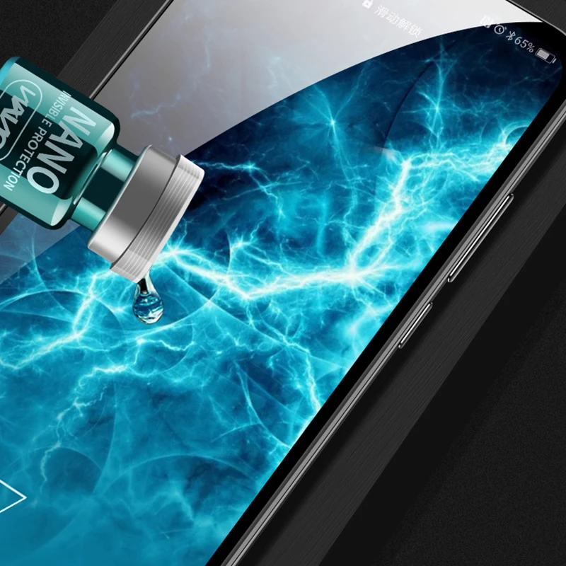 Жидкая Защитная пленка для экрана 2 мл Xiaomi/Huawei/Samsung/iPhone изогнутая с защитой от