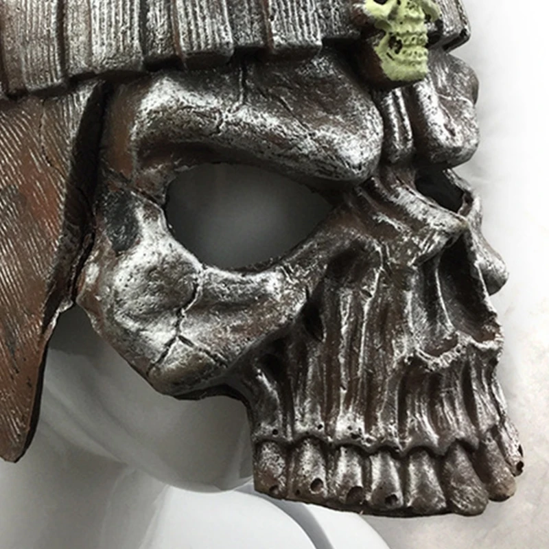 68UA Хэллоуин игра шлем скелет защитная маска для праздника Косплей макиявечерние