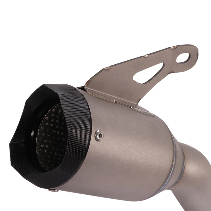 Titanium Alloy Slip On For KAWASAKI Z900 NINJA 900 20117 2018 2019 Motorcycle System Exhaust Pipe Esacape Moto Laser LOGO |