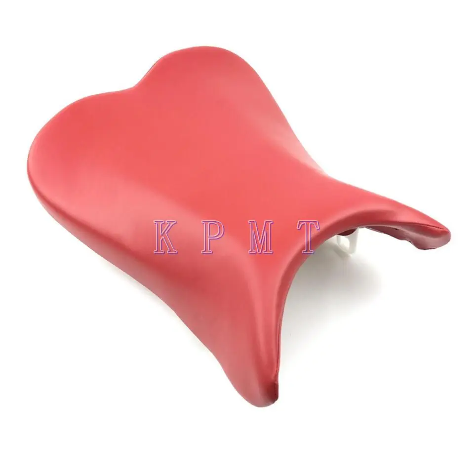 Кожаный чехол для переднего сиденья мотоцикла Suzuki GSXR600 750 K6 2006 2007 красная подушка