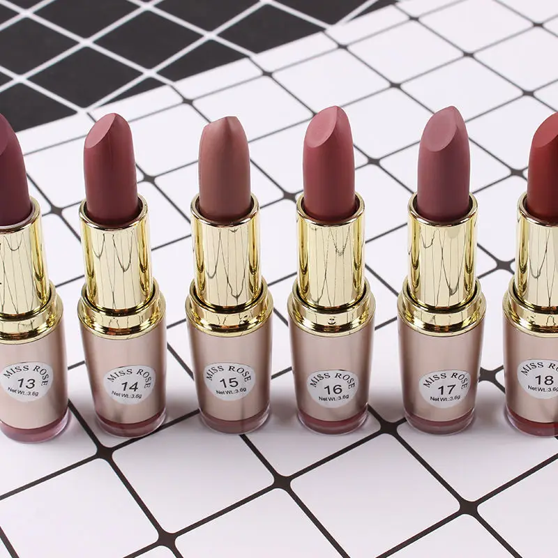2019 Новые матовые помады для женщин сексуальные водонепроницаемые стойкие губные