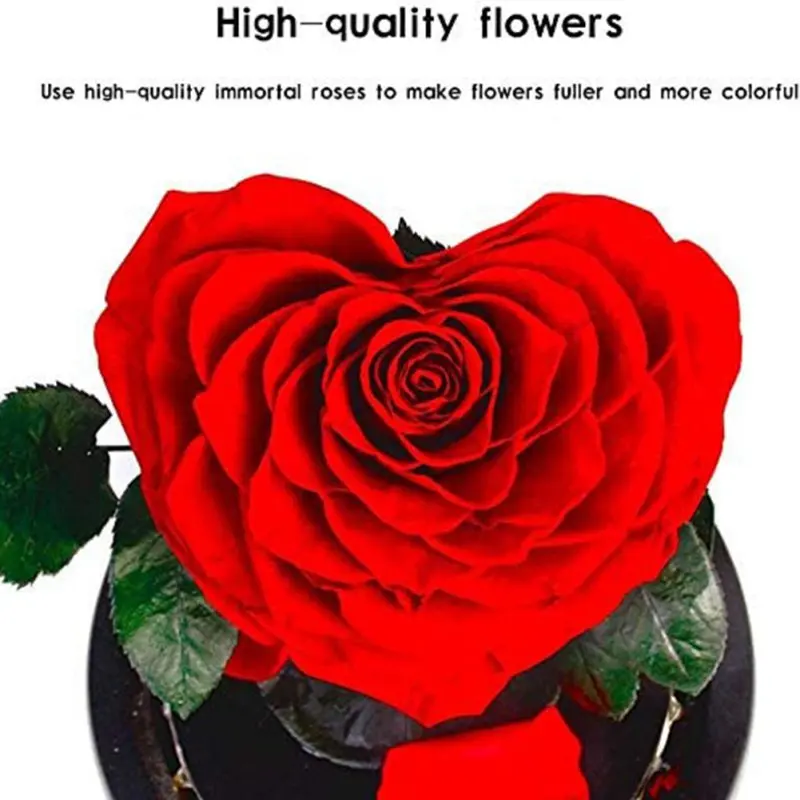 

28 Styles Flower Valentines Mother Day Rose Eternal Real Rose Home Decor With New In Glass Dome Present Dried Flowers The Beauty