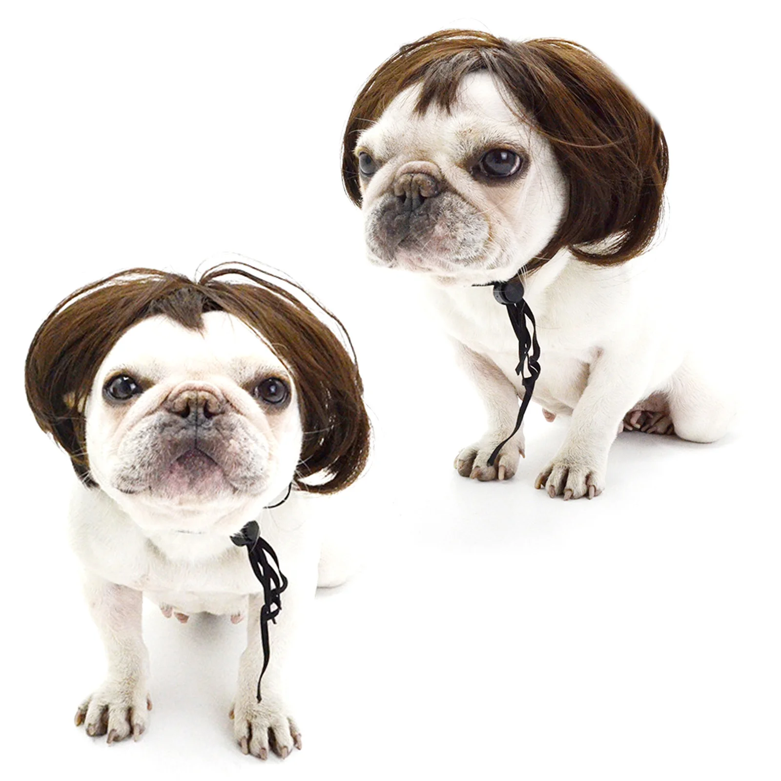 Dog Cosplay Wig for Small Dogs Pet Supplies Dance Accessories Decorative Hair Chihuahua Teddy Bulldog | Дом и сад