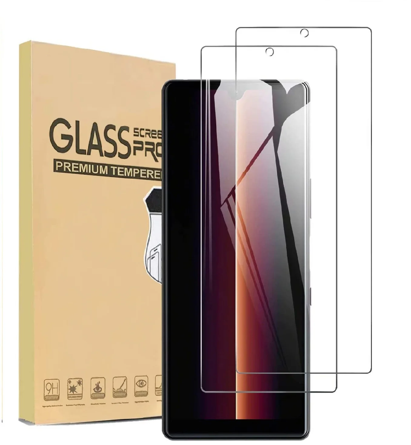 

Tempered Glass For Sony Xperia L4 Screen Protector 2.5D 9H Tempered Glass For Sony Xperia L4 6.2" Protective Film