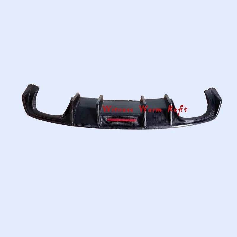 Для A3 S3 Frp из углеродного волокна задний бампер выхлопной диффузор спойлер со