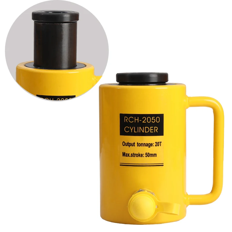 Гидравлический полый цилиндрический домкрат 20 тонн 50 мм