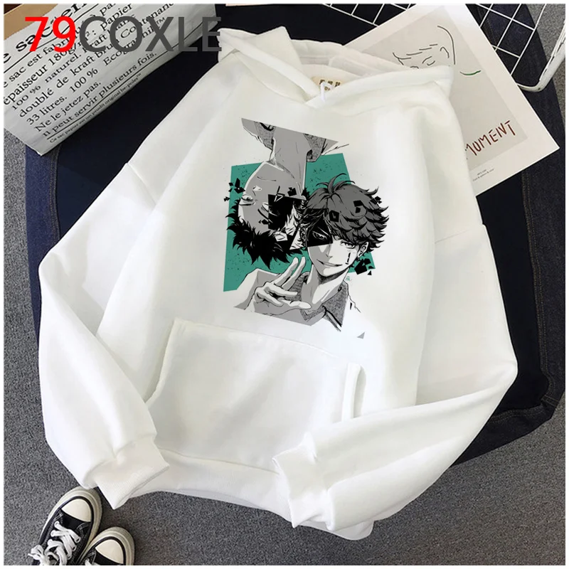

Haikyuu Karasuno Volleyball hoodies men Oversized Korea plus size Ulzzang male sweatshirts hoody printed