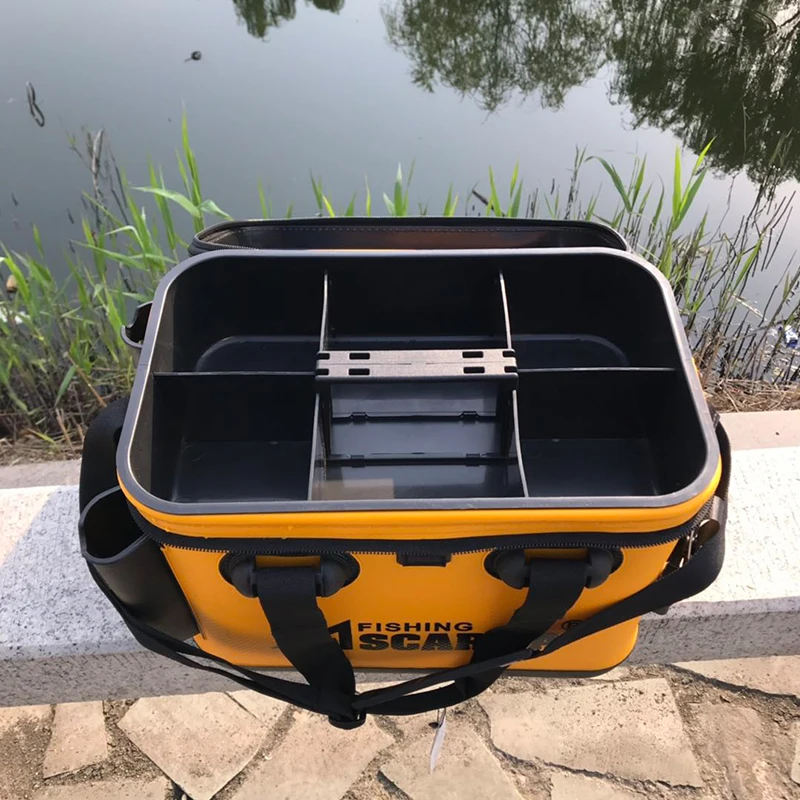 

EVA road Asian box multi-function live fish box sea fishing thickened barrel fishing box