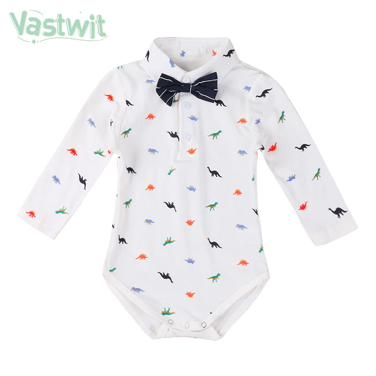 

Newborn Baby Boy Clothes Formal Gentleman Bowtie Romper Kids 1st First Birthday Jumpsuit Infant Baby Baptism Costume Costume