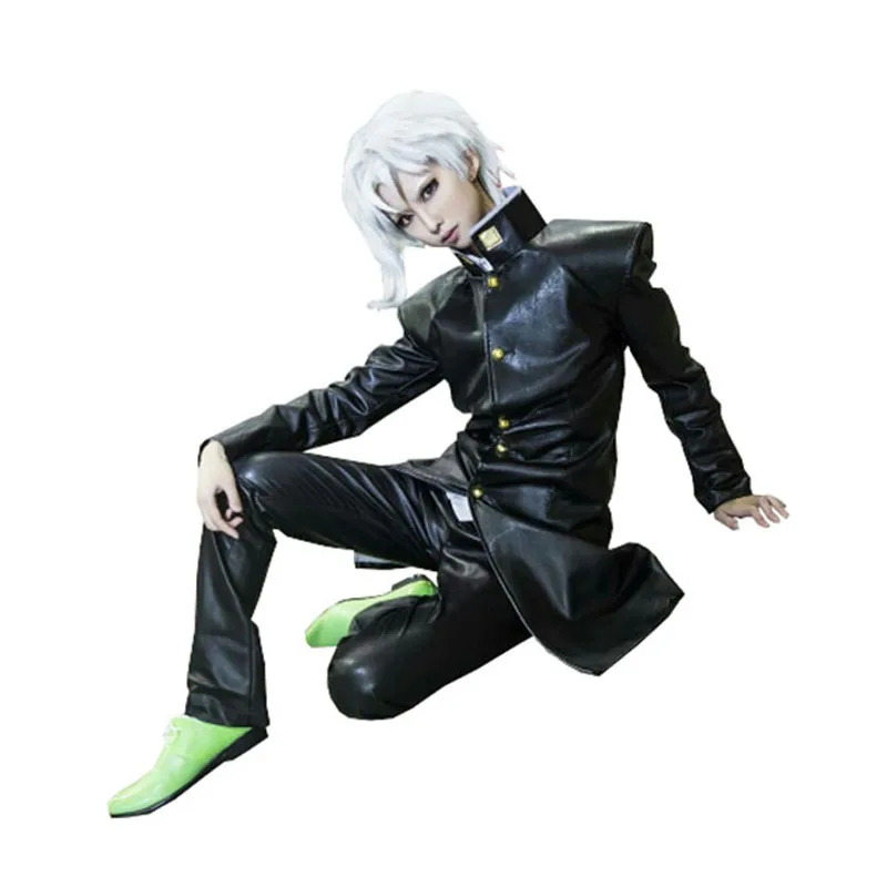 Нориаки Какёин наряд косплей костюм пальто кожаная версия по индивидуальному