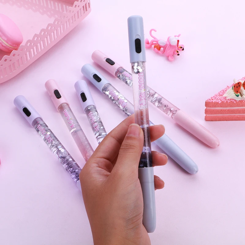 1 шт./компл. Kawaii световой Зебра Mildliner флэш памяти ручка Caneta с изображением звездной