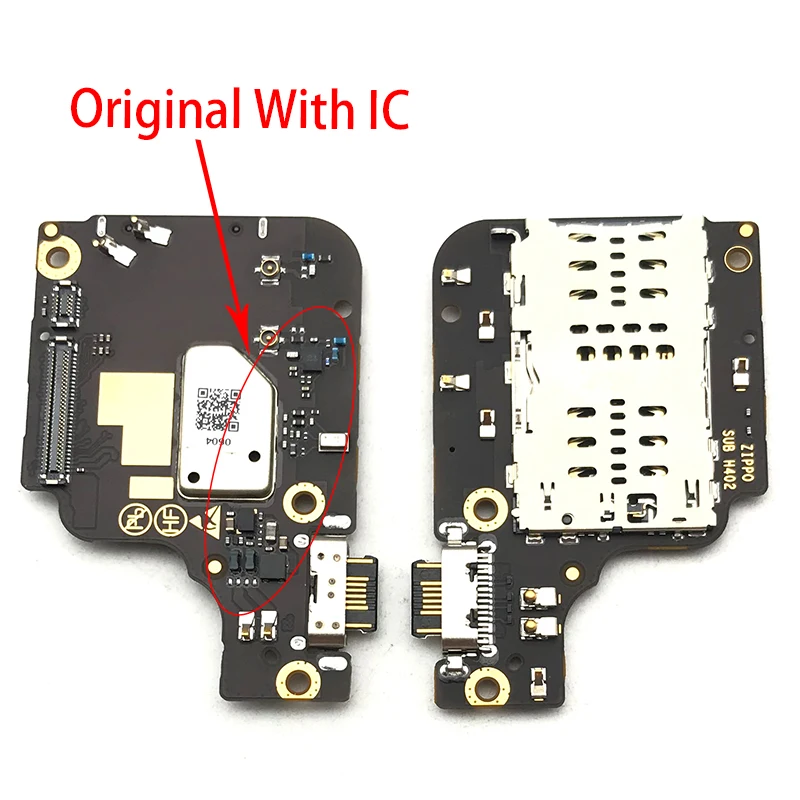 Плата зарядного устройства PCB Flex Для Lenovo Z6 Pro L78051, USB-порт, соединительная док-станция, зарядный ленточный кабель - изображение