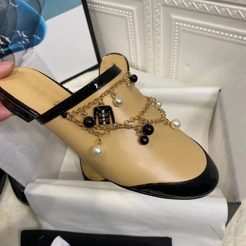 

New Ladies shoes Sapatos das mulheres Chaussure femme Mules for women 2021Designer shoes