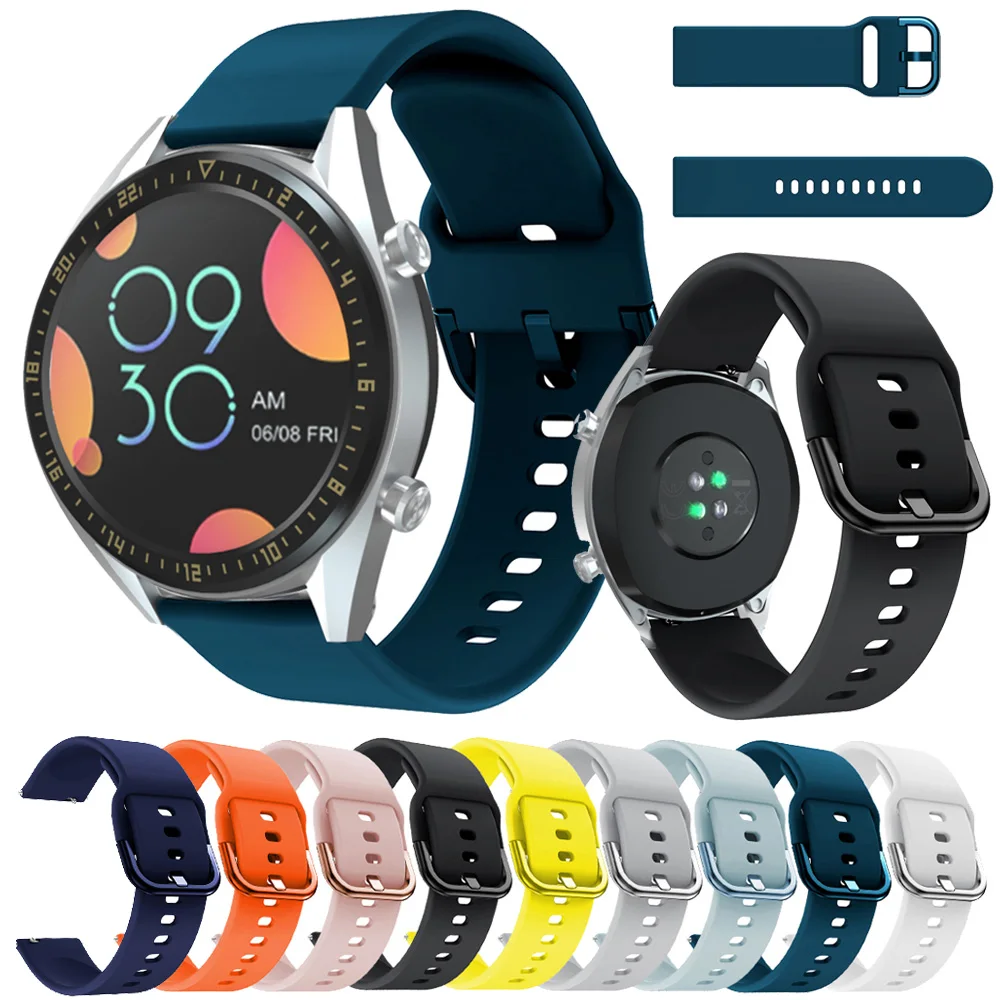 Ремешок для часов Huawei Watch GT2 GT 2 силиконовый браслет gear s3 frontier 22 мм|Ремешки часов| |
