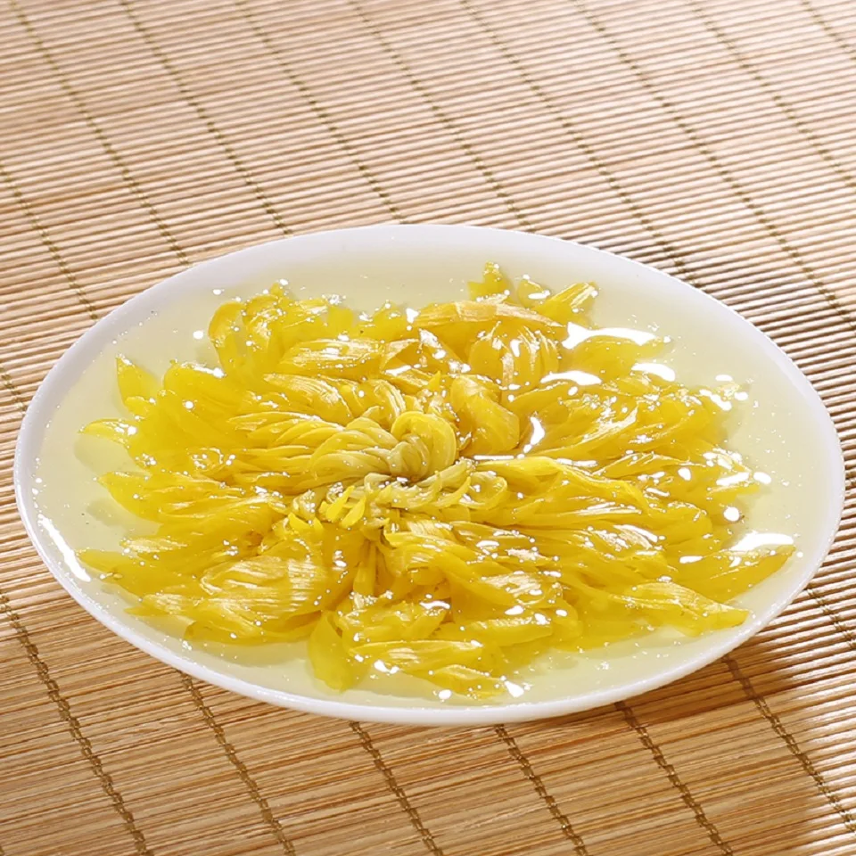 

Chrysanthemum Tea Gold Silk Royal Super Premium Tongxiang Chrysanthemum Tea Leaves Fire