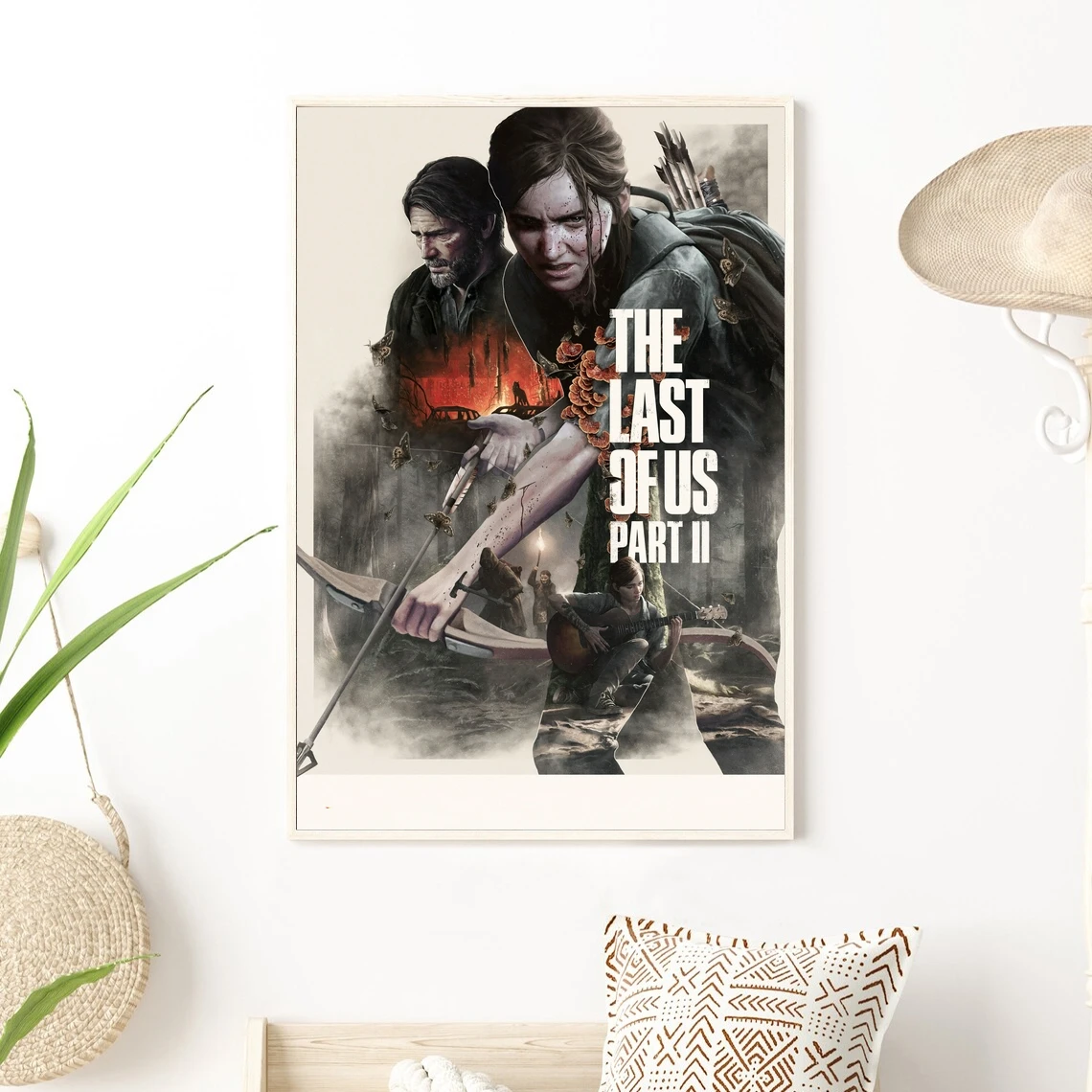 Плакат для видеоигр The Last of Us 2 PS4 эксклюзивная ролевая игра холст индивидуальный