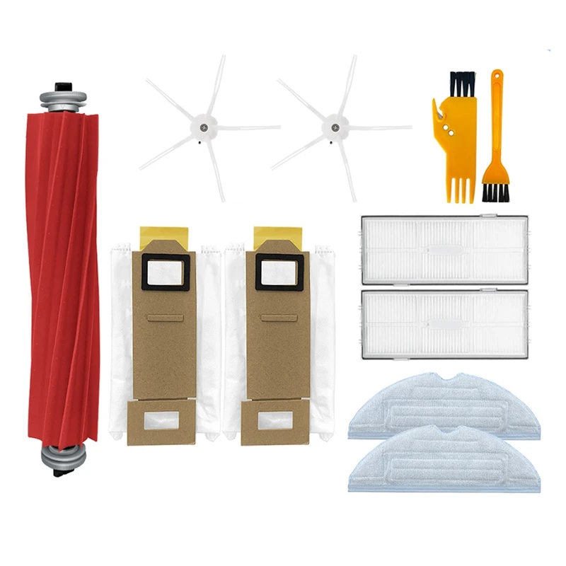 

Replacement Parts Roll Brush Filter Mop Cloths for Xiaomi Roborock T7S S7 / T7S Plus Vacuum Cleaner Accessories