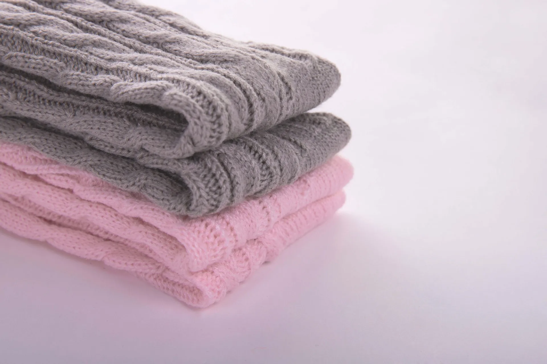 

Knee High Pile Socks Long Tube Stocking Knitted Wool Stretchy Warmer Winter Clothing Accessories woolen socks Women Girls