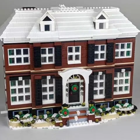 

Идея из фильма 3955 шт. Moc 21330 набор для дома в виде одного дома модель строительные блоки кирпичи обучающие игрушки для мальчиков рождественск...
