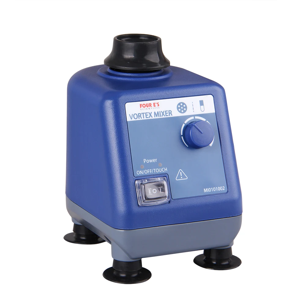 Laboratory Vortex Mixer Speed 0-3000rpm Orbital Diameter 6mm Touch and Continuous Modes Benchtop for Clinic Classroom Lab | Канцтовары