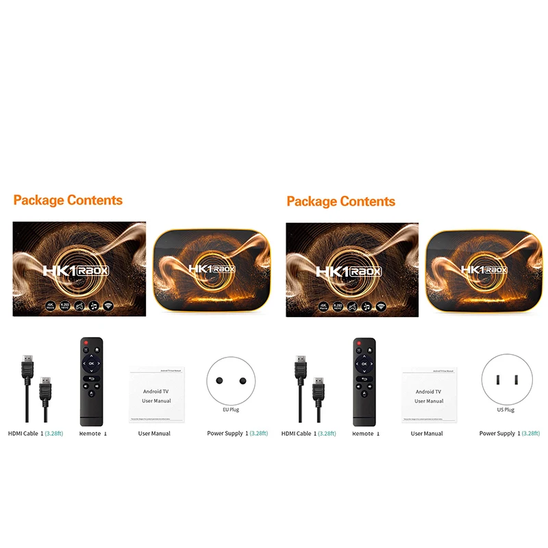 

HK1 RBOX R1 Smart TV Box Android 10.0 2+16GB WiFi TV Set Top Box Media Player