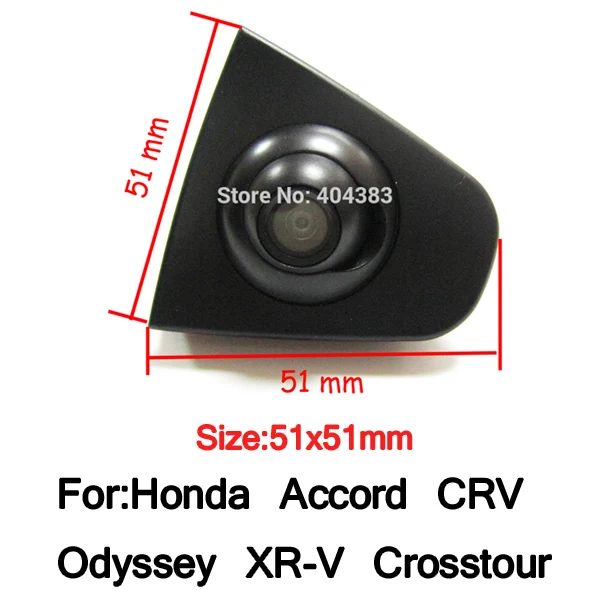 FUWAYDA Беспроводная SONY CCD HD Автомобильная камера заднего вида, вид спереди 4," монитор для Honda Odyssey, accord Civic CRV Spirior Crosstour